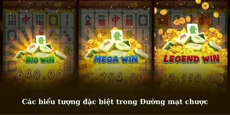 Các biểu tượng đặc biệt mang đến cho người chơi nhiều cơ hội thắng lớn Các biểu tượng đặc biệt mang đến cho người chơi nhiều cơ hội thắng lớn